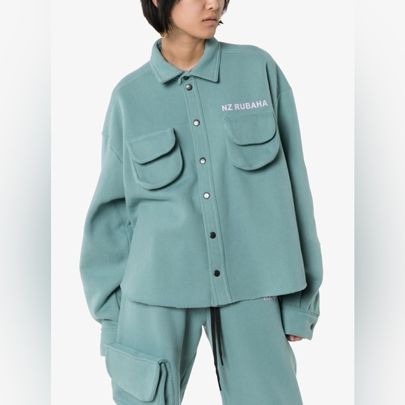 Natasha Zinko Oversized Cargo Shirt Jacket Size S - Picture 4 of 5